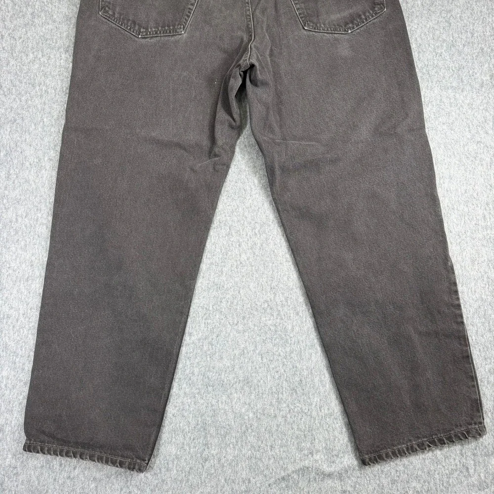 Levis 550 Jeans Mens 38x30 Black Relaxed Fit Tapered Leg Denim Vintage 1999